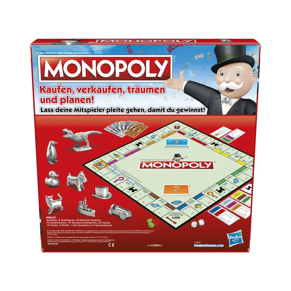 Monopoly Classic Gesellschaftsspiel C1009100