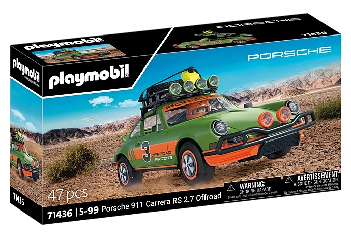 PLAYMOBIL, 71436, Porsche, 911, Carrera, Rs, 2.7, Offroad