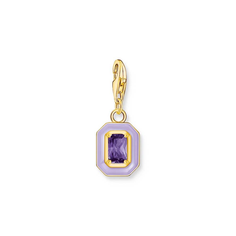Thomas Sabo Anhänger Charm-Club Oktagon Mit Stein 2034-565-13 Thomas, Sabo, Anhänger, Charm-Club, Oktagon, Mit, Stein, 2034-565-13, Zubehor, Edelstein, Schmuck, Anhänger
