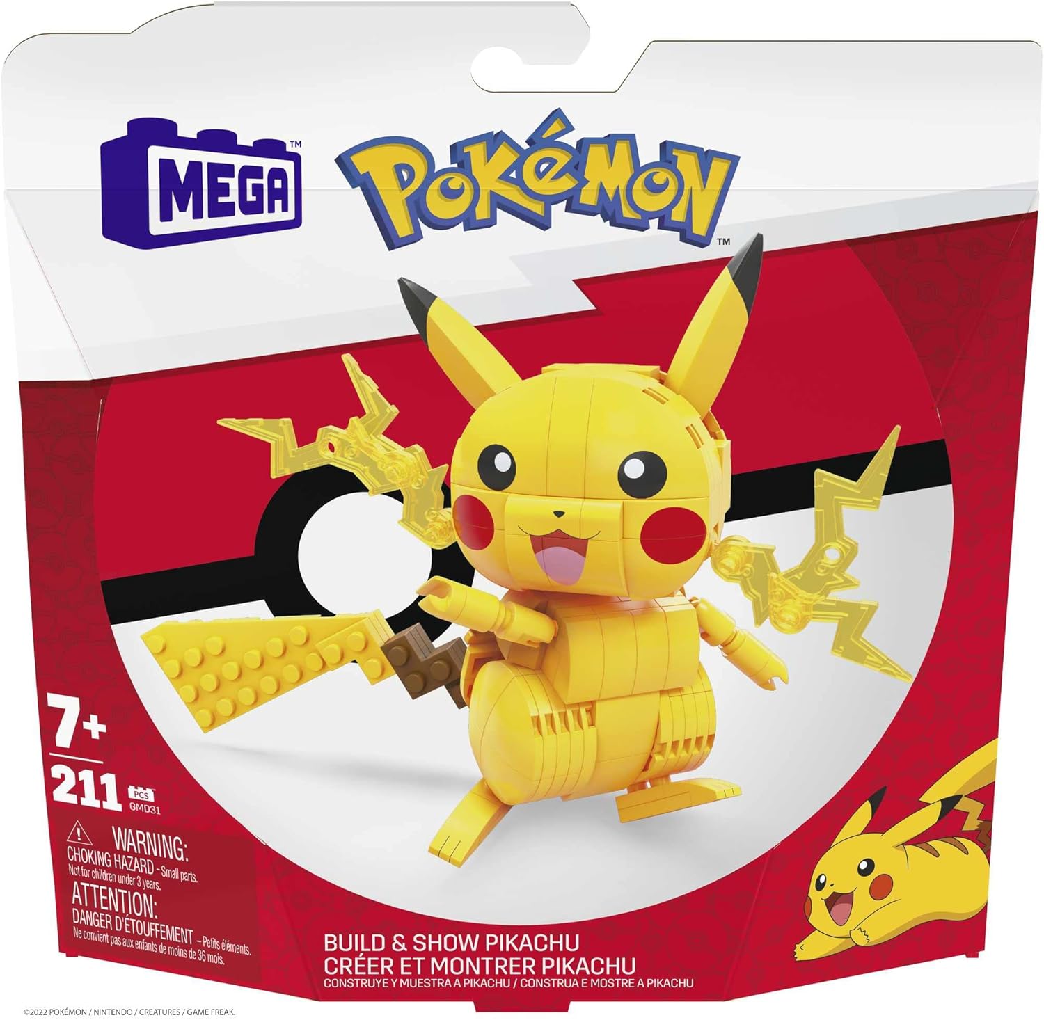 MEGA Pokémon Pikachu Bauset (GMD31) MEGA Pokémon Pikachu Bauset (GMD31)