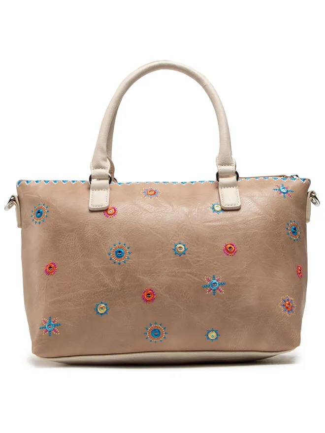 Desigual Damen Handtasche „Cristal Moon Padua“ - Broken Beige 21SAXPB66062