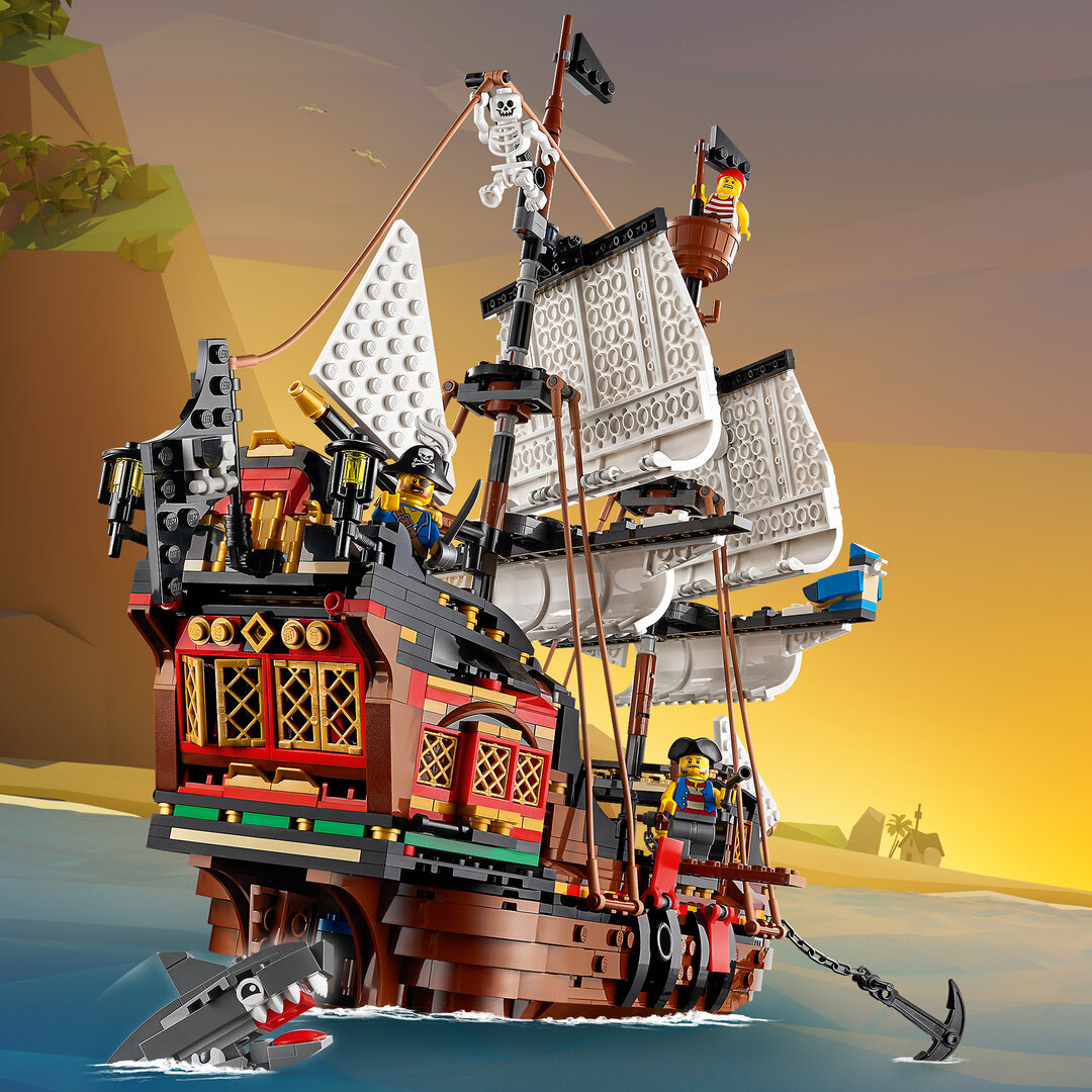 LEGO® Creator 3 in 1 Piratenschiff 31109