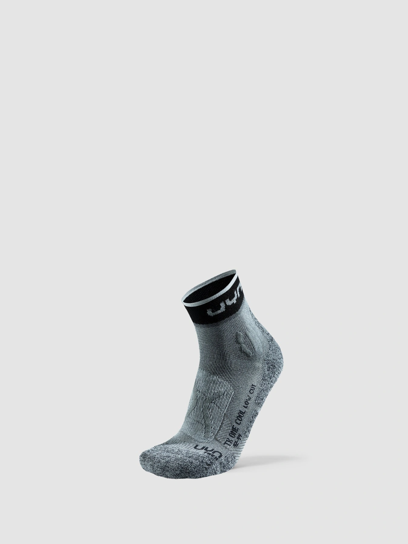 UYN Damen Trekkingsocken One Cool Low Cut S100317G174 - Grau/Schwarz GR. 35/36