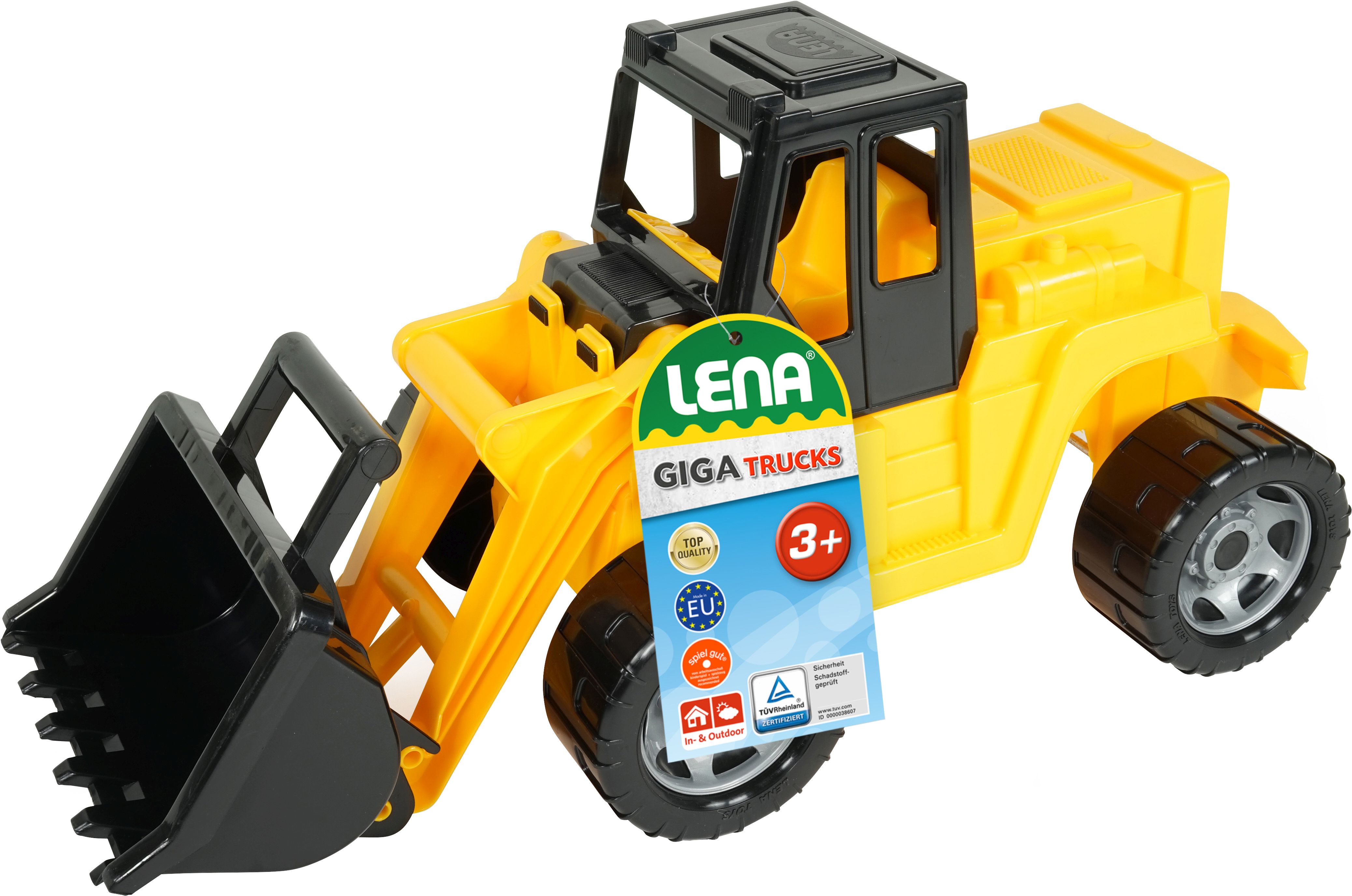 GIGA Trucks Schaufellader, schwarz/gelb Maschine, Bulldozer, Rad
