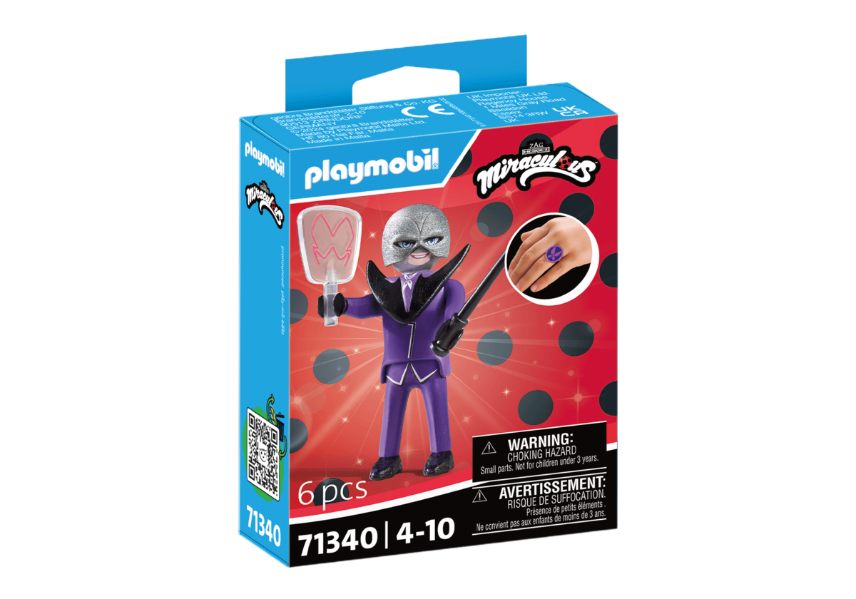 PLAYMOBIL, 71340, Miraculous, Hawk, Moth, Figur, Person, Elektrisches, Gerät, Mikrophon