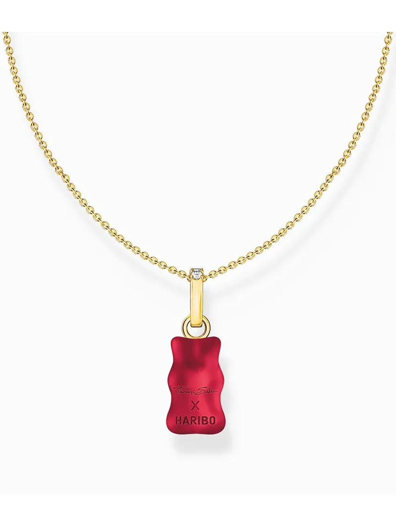 Thomas Sabo Kette Mit Goldbär Länge 45 Cm Rot Vergoldet KE2209-414-10-L45V Thomas, Sabo, Kette, Mit, Goldbär, Länge, 45, Cm, Rot, Vergoldet, KE2209-414-10-L45V