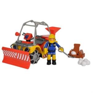 Fireman Sam Feuerwehrmann, Mercury Schnee Quad M Planierraupe, Maschine