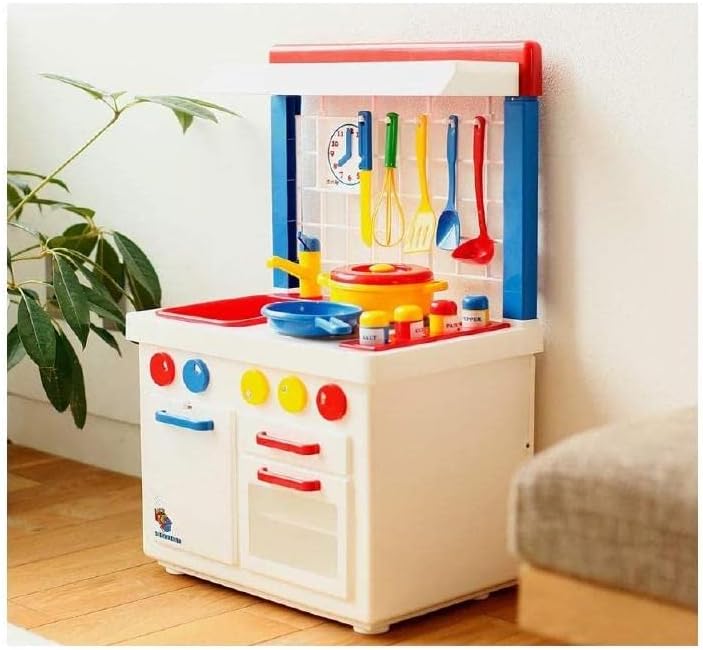 Dantoy 4240 Spielküche Weiß - Kinderküche mit Zubehör, H: 72 cm