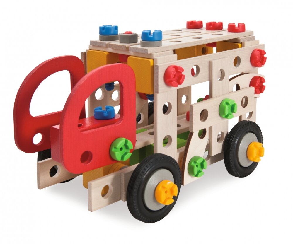 Eichhorn_Constructor,_Feuerwehrauto_100039085, Spielzeug, Maschine, Rad