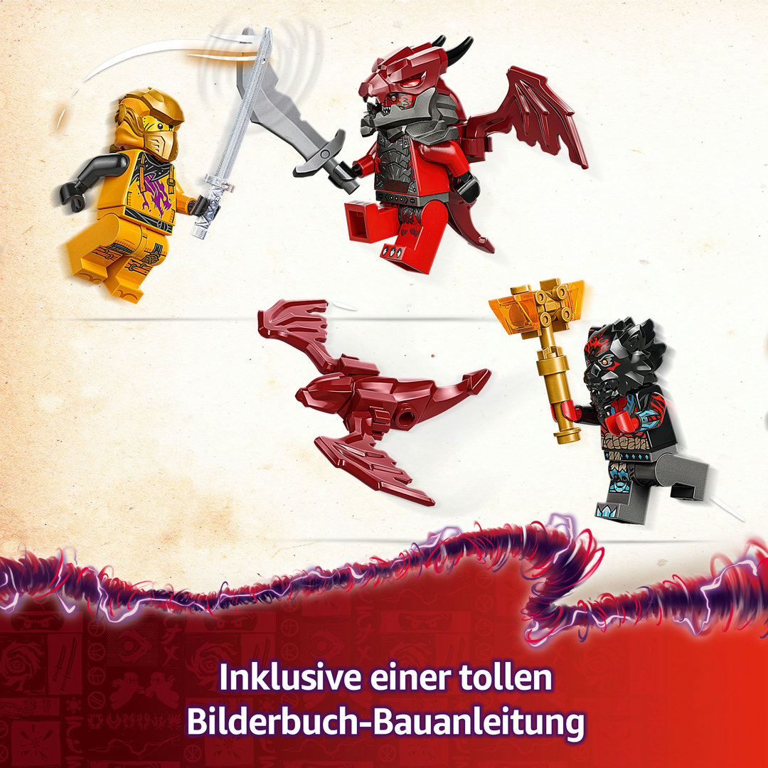 LEGO® NINJAGO® 71833 Ras und Arins Super-Sturmflieger