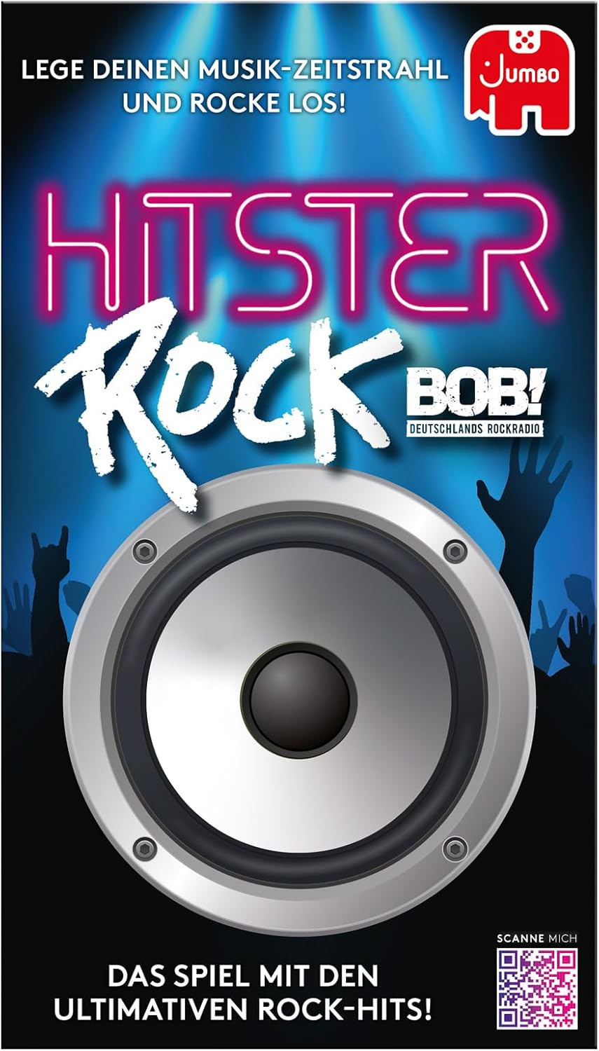 HitsterRock, Elektronik, Sprecher, Werbung, QR Code HitsterRock