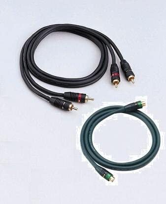 Phoenix, Gold, DVD1000A, Analogue, DVD, Cable, Kit, Super, VHS, and, RCA, Cable, 462XS, /VRx.520SV, length, 6, ft, Made, in, USA, Kabel