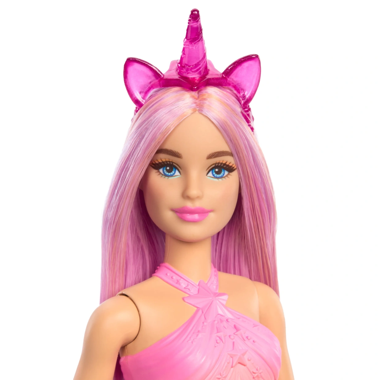 Barbie® Einhorn Puppe - Bunte Fantasiehaare, Farbverlauf-Outfit & Magische Accessoires, HRR13