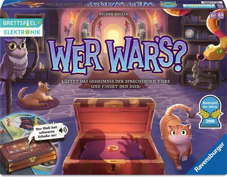 Ravensburger Kinderspiel 23494 - Wer war's?