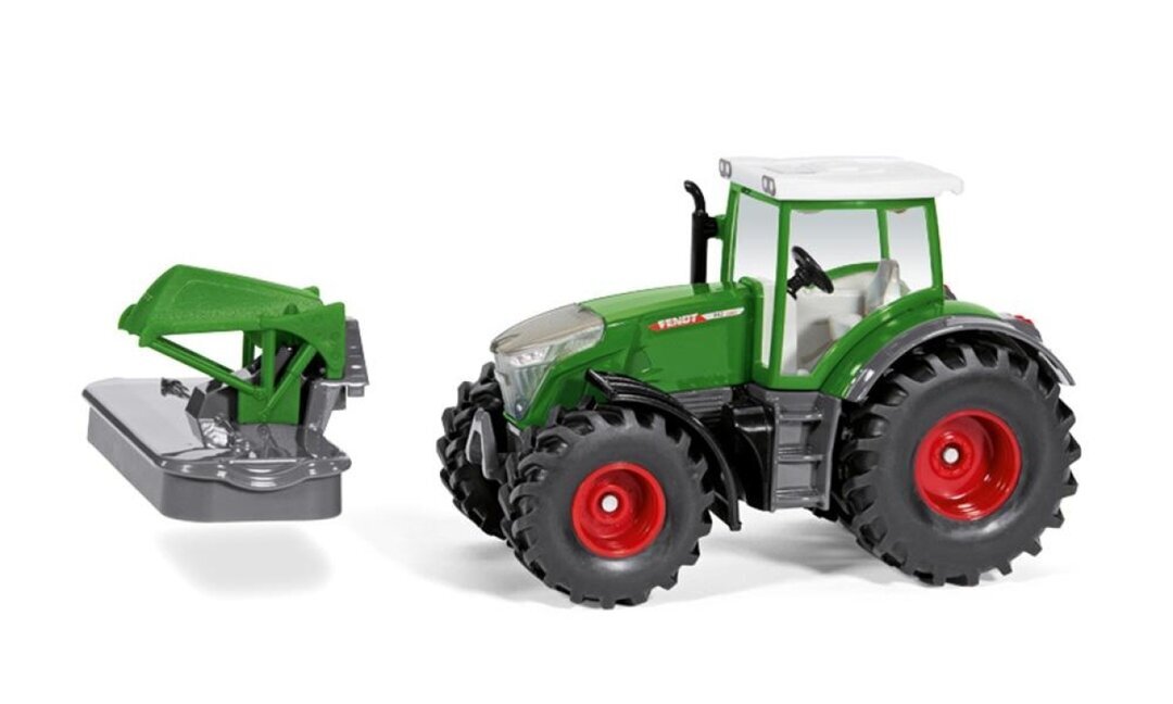 Siku_Fendt_942_Vario_Mit_Frontmähwerk, Maschine, Rad, Traktor, Transport, Fahrzeug