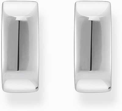 Thomas Sabo Ohrhänger Creolen Mit Eckiger Form Silber CR744-001-21 Töpferei, Kunst, Porzellan