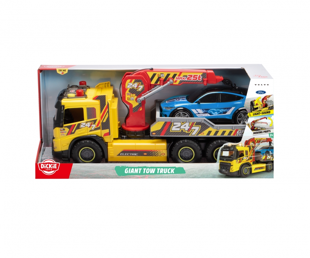 Dickie Toys Giant Tow Truck lkw, Fahrzeug, Maschine, Rad, Auto