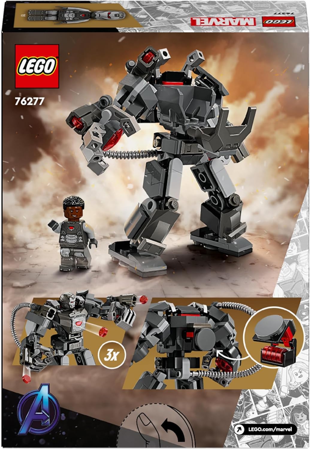 LEGO® MARVEL War Machine Mech 76277 LEGO® MARVEL War Machine Mech 76277