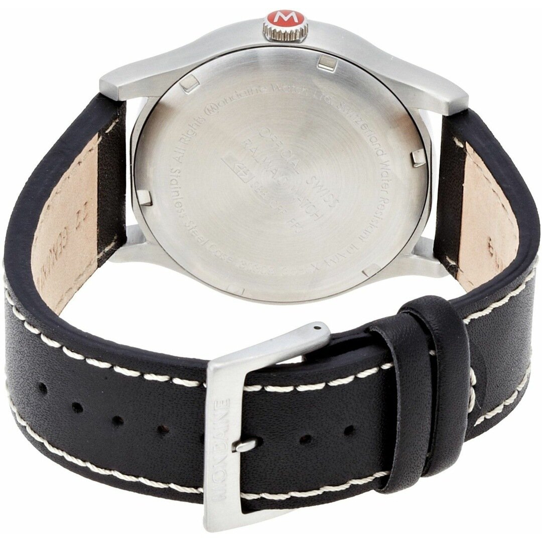 Mondaine Sport Night Schwarz Uhr Armbanduhr, Zubehör, Arm, Körperteil, Person