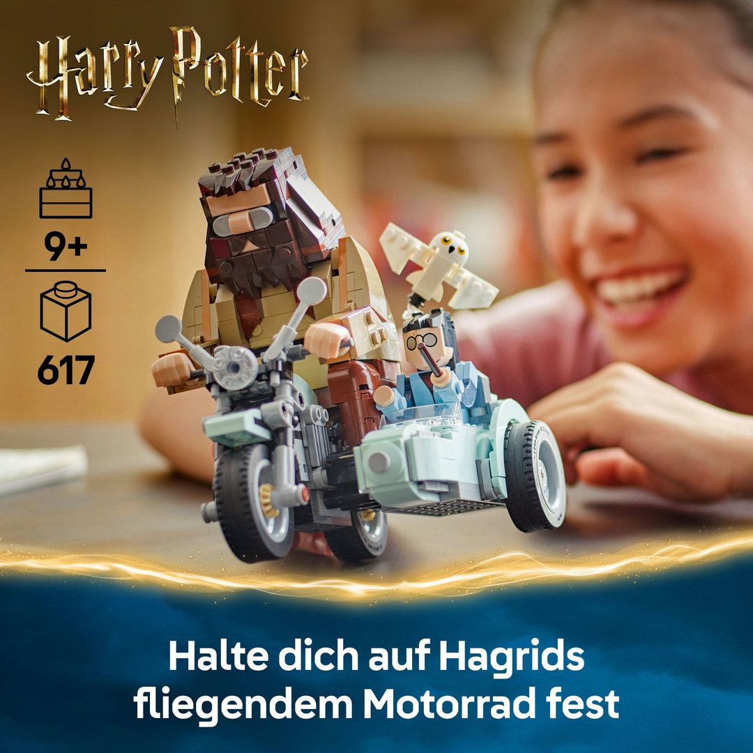 LEGO® Harry Potter™ 76443 Hagrids und Harrys Motorradtour