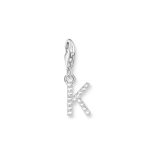 Thomas, Sabo, Anhänger, Charm-Club, 925, Sterling, Silber, Zirkonia, Weiß, 1950-051-14, Zubehor, Ohrring, Schmuck