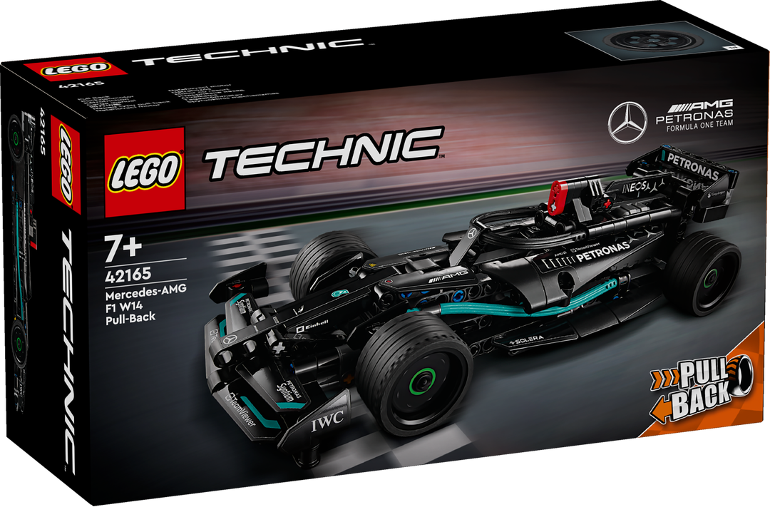 LEGO_42165_Mercedes-AMG_F1_W14_E_Performance_Pull-Back, Auto, Formel Eins, Rennwagen, Fahrzeug, Rad
