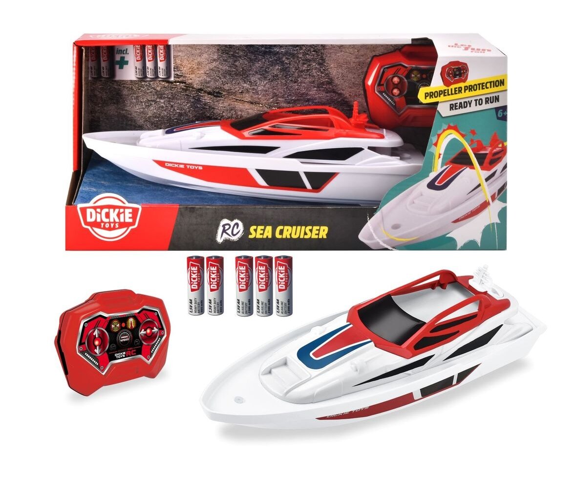 Dickie_Toys_RC_Sea_Cruiser,_RTR_(201106003), Wasser, Boot, Transport, Fahrzeug, Wassersport