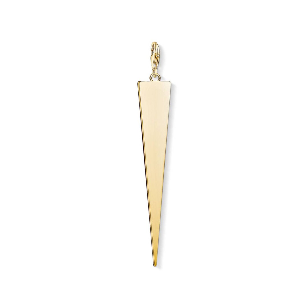 Thomas Sabo Anhänger Charm-Club Dreieck Gold Y0031-413-39 Thomas, Sabo, Anhänger, Charm-Club, Dreieck, Gold, Y0031-413-39, Waffe