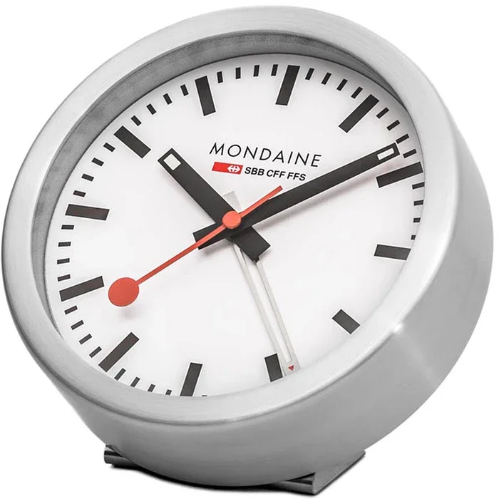 Mondaine Clocks Aluminium Wiße A997.MCAL.16SBB.1 Mondaine Clocks Aluminium Wiße A997.MCAL.16SBB.1