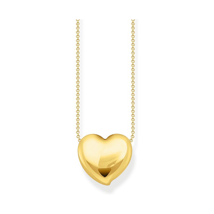 Thomas Sabo Kette Mit Anhänger Herz Länge 45 Cm Vergoldet KE2276-413-39-L45V Thomas, Sabo, Kette, Mit, Anhänger, Herz, Länge, 45, Cm, Vergoldet, KE2276-413-39-L45V, Zubehor, Anhänger, Schmuck, Halskette, Medaillon