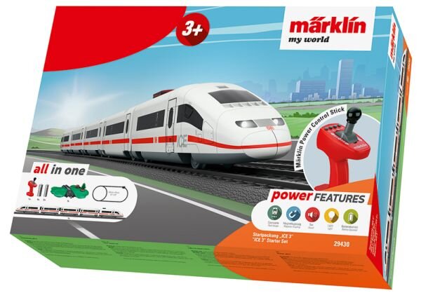 MÄRKLIN 029430 Startpackung ICE 3 my world MÄRKLIN, 029430, Startpackung, ICE, 3, my, world, Eisenbahn, Zug, Transport, Fahrzeug