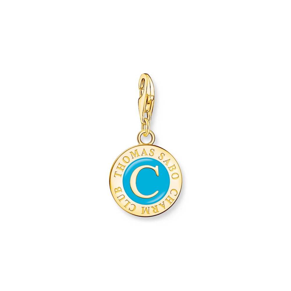 Thomas Sabo Anhänger Charm-Club Charmista Coin Blgo 2099-427-17 Thomas, Sabo, Anhänger, Charm-Club, Charmista, Coin, Blgo, 2099-427-17, Zubehor, Ohrring, Schmuck