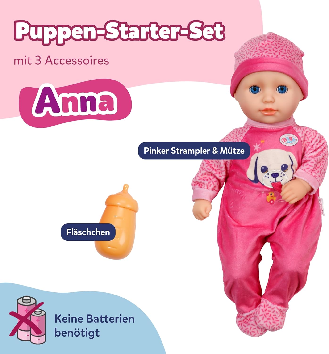 BABY born® Anna Pink 36cm