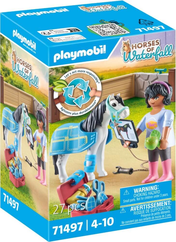 PLAYMOBIL, 71497, Pferdetherapeutin, Person, Spielzeug