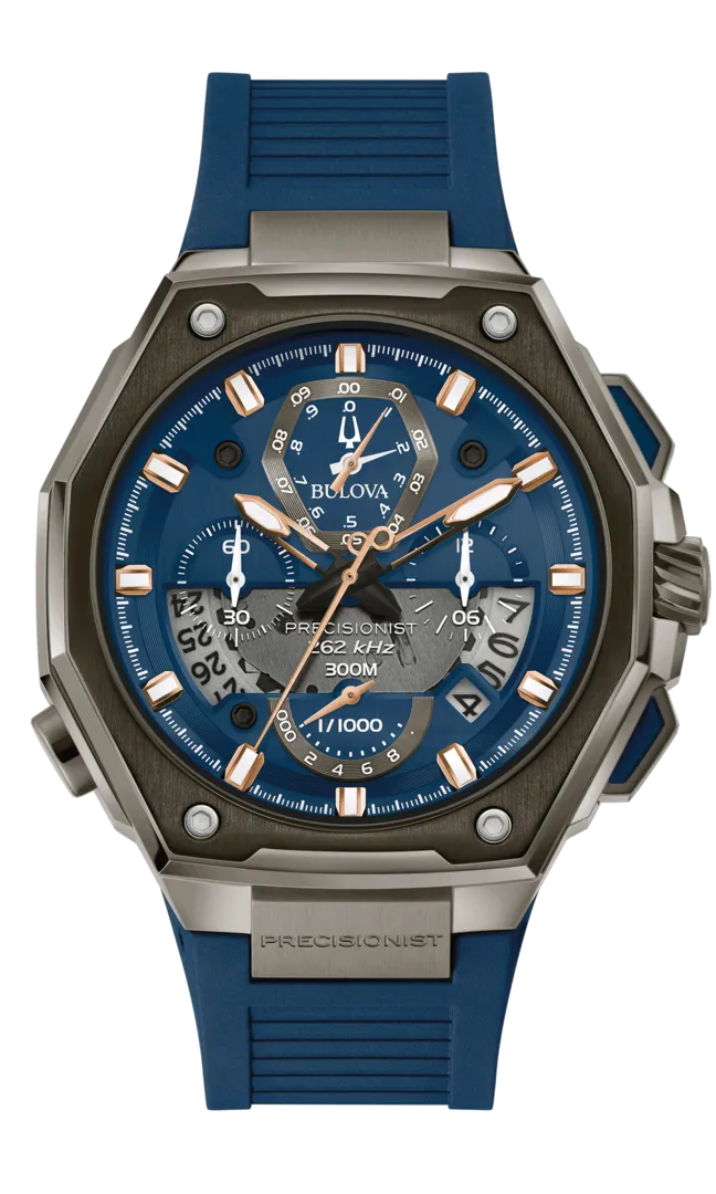 BULOVA 98B357 Uhr Precisionist Herren Blau BULOVA 98B357 Uhr Precisionist Herren Blau