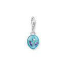 Thomas Sabo Anhänger, Charm, Alienkopf Blau 2051-496-1 Thomas, Sabo, Anhänger, Charm, Alienkopf, Blau, 2051-496-1, Zubehor, Ohrring, Schmuck