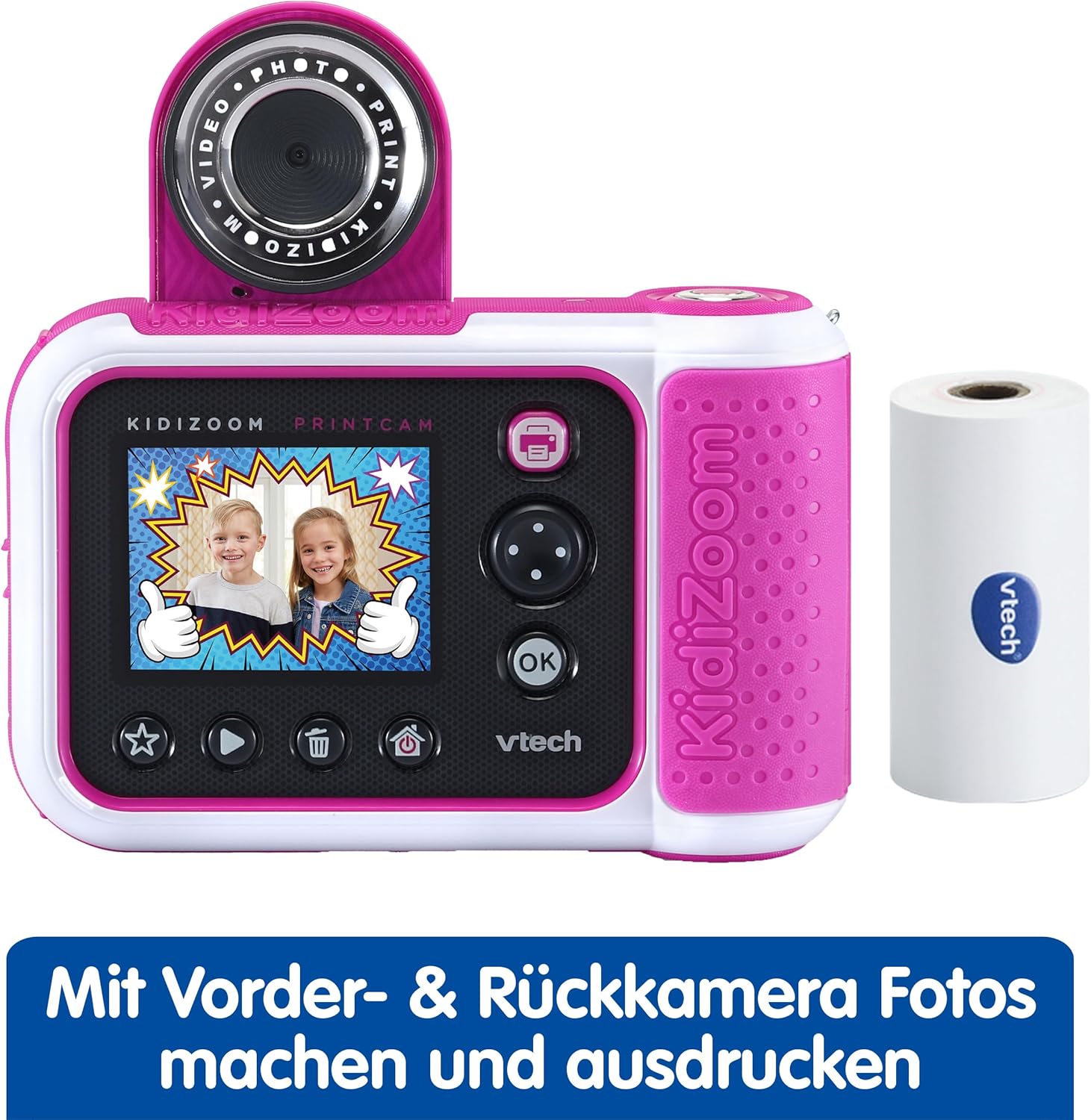 VTech KidiZoom Print Cam pink