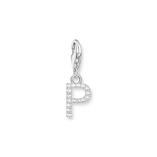 Thomas, Sabo, Anhänger, Charm-Club, 925, Sterling, Silber, Zirkonia, Weiß, 1953-051-14, Zubehor