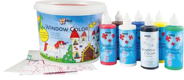 KREUL Window Color Set Powerpack Burg
