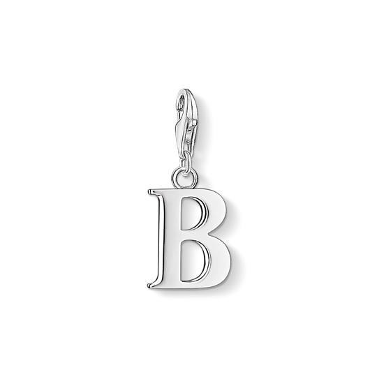 Thomas Sabo Anhänger Charm-Club Buchstabe B Thomas, Sabo, Anhänger, Charm-Club, Buchstabe, B, Zubehor, Ohrring, Schmuck, Text