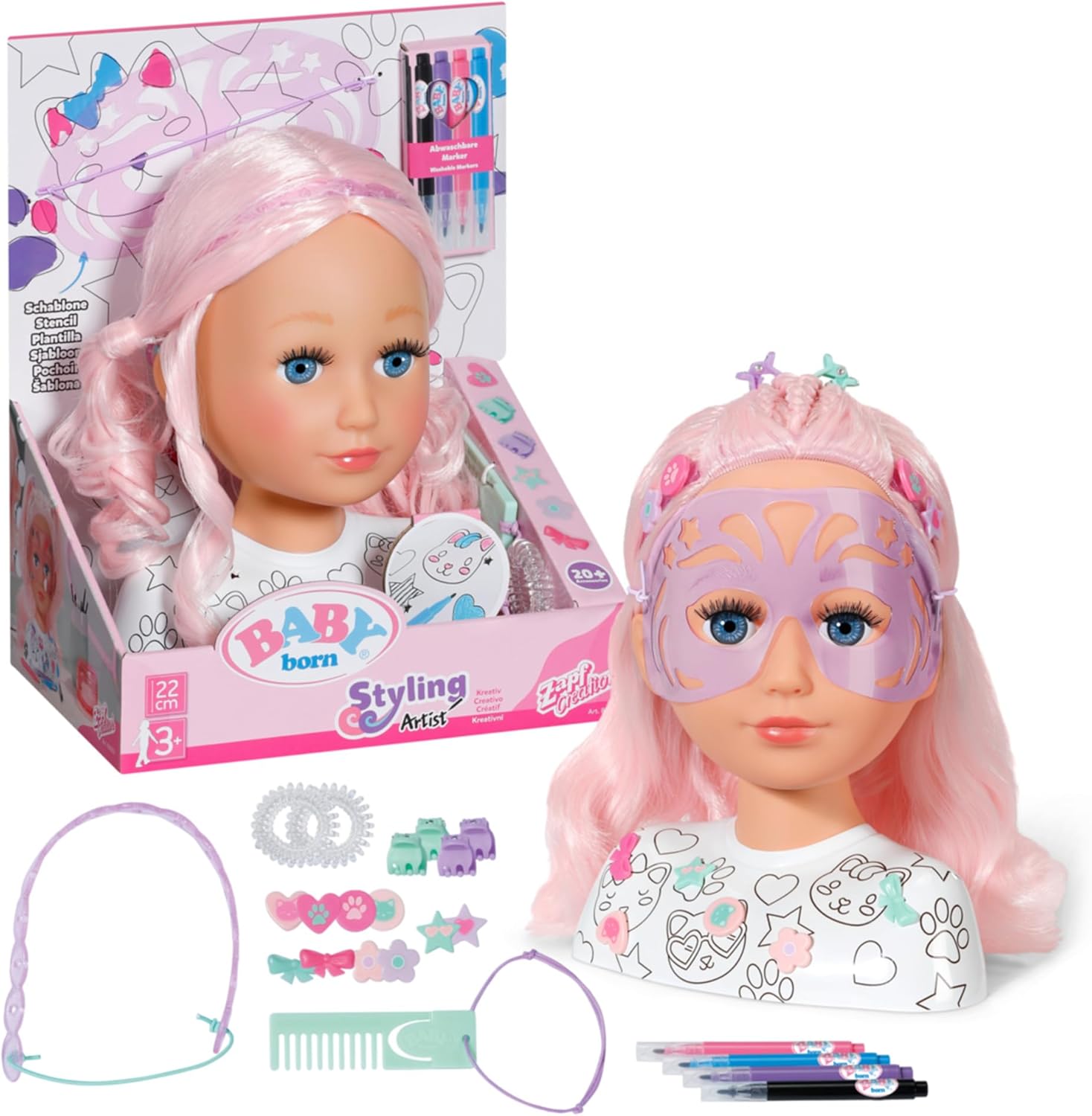 BABY born Stylingkopf Kreativ BABY, born, Stylingkopf, Kreativ