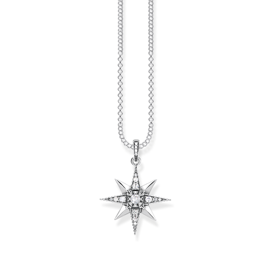 Thomas Sabo Kette Sterling Silver Stern Länge 45 Cm Ke1825-643-14 Thomas, Sabo, Kette, Sterling, Silver, Stern, Länge, 45, Cm, Ke1825-643-14, Zubehor, Schmuck, Halskette, Diamant, Anhänger