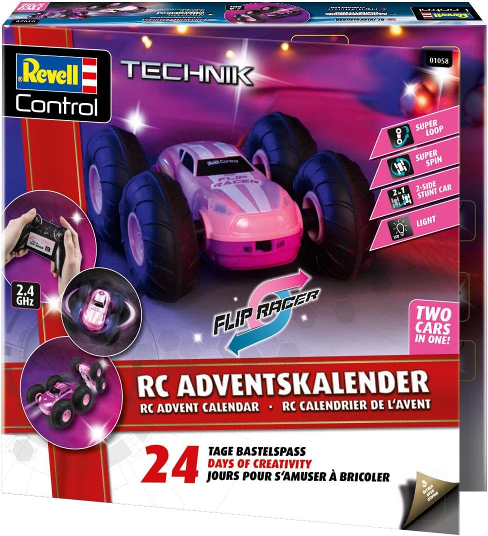 Revell Control RC Adventskalender Stunt Car pink 01058
