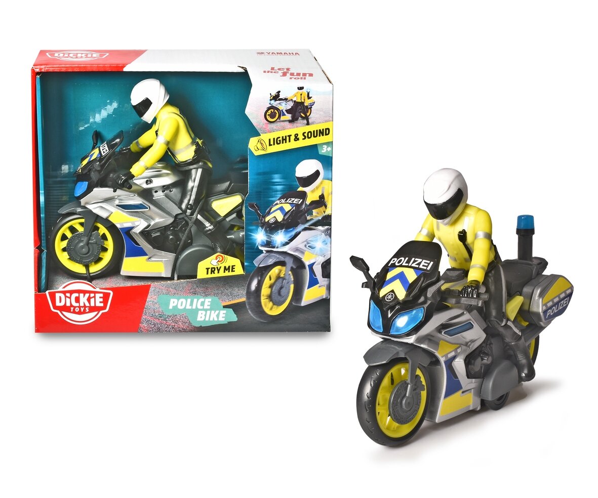 Dickie Toys Yamaha Polizeimotorrad 203712018 Dickie, Toys, Yamaha, Polizeimotorrad, 203712018, Helme, Motorrad, Schutzhelm, Rad, Person