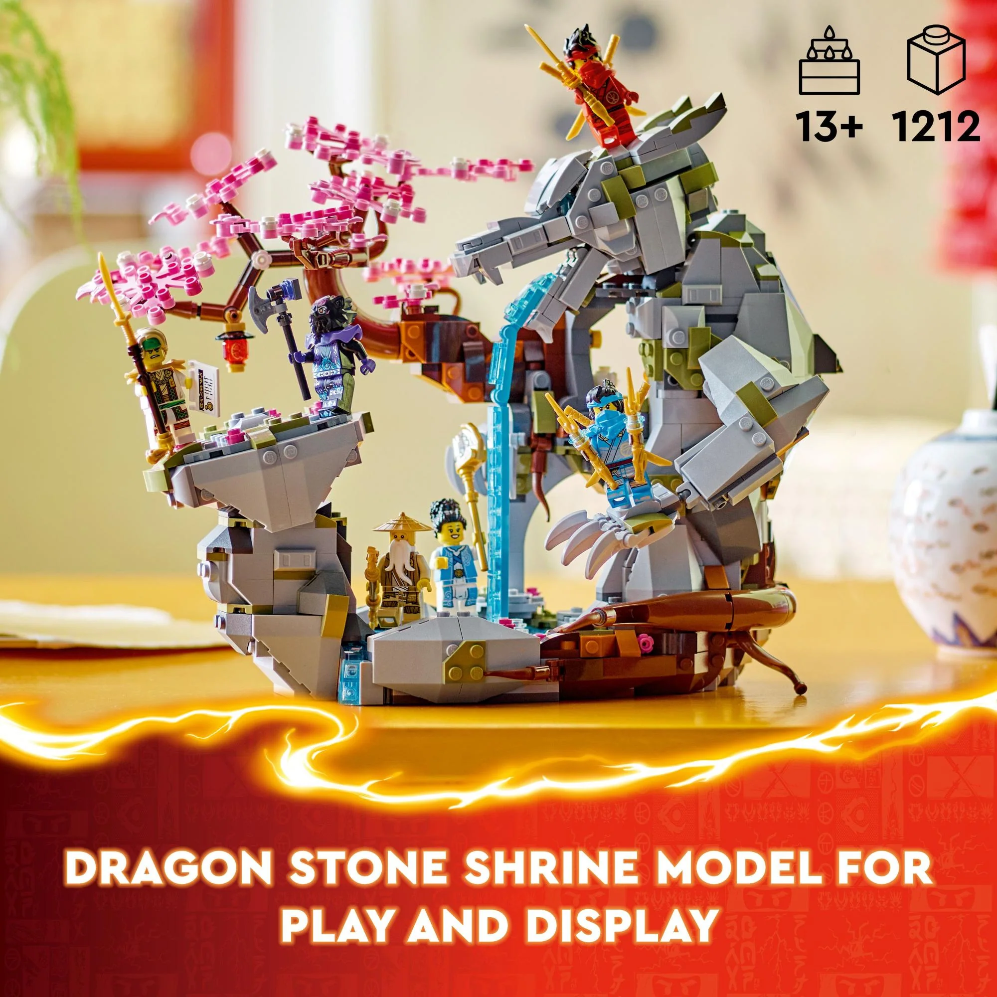 LEGO® NINJAGO® Drachenstein-Tempel 71819