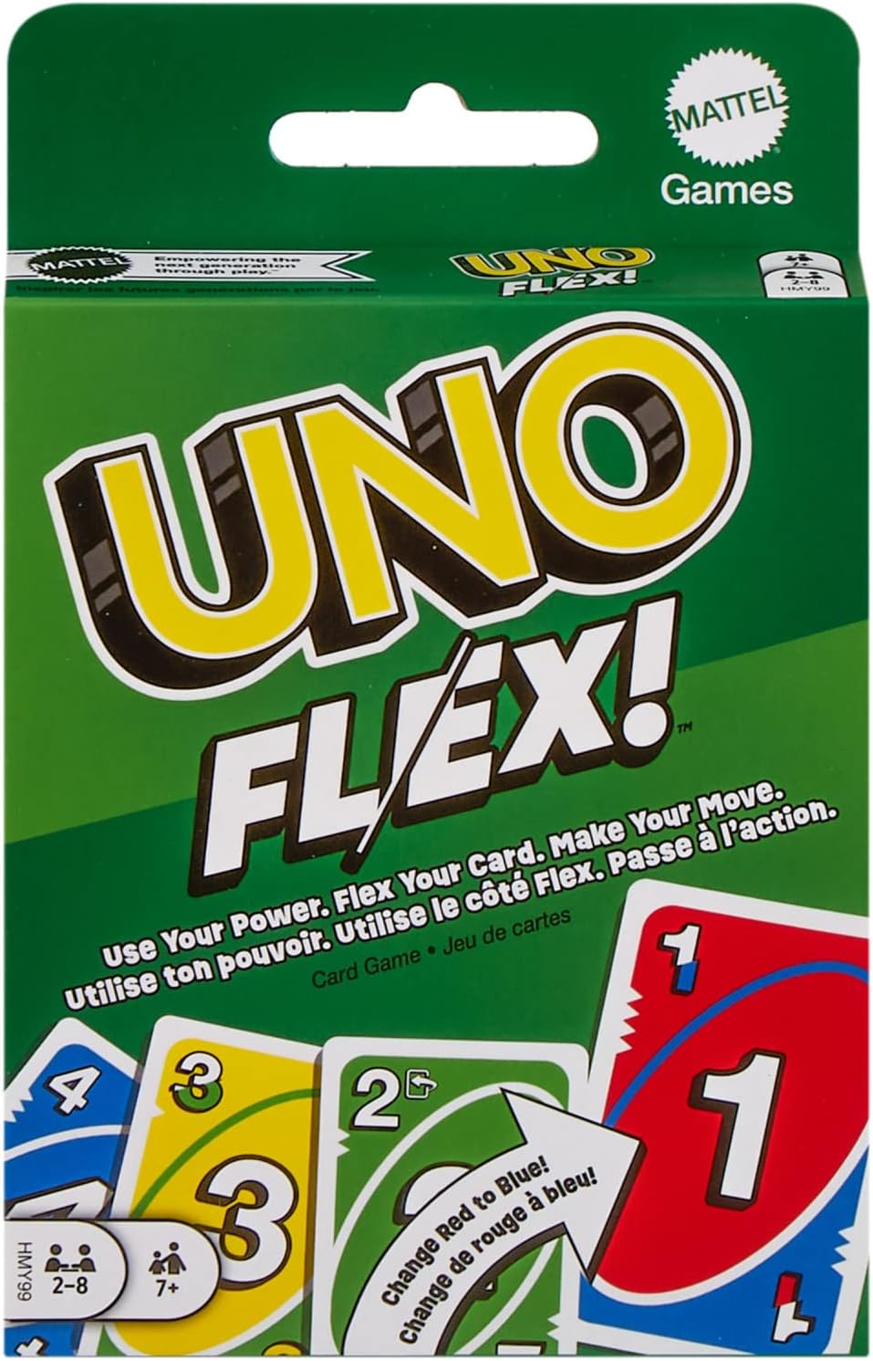 UNO Flex Die flexible Version des Klassikers Mattel HMY99 UNO, Flex, Die, flexible, Version, des, Klassikers, Mattel, HMY99