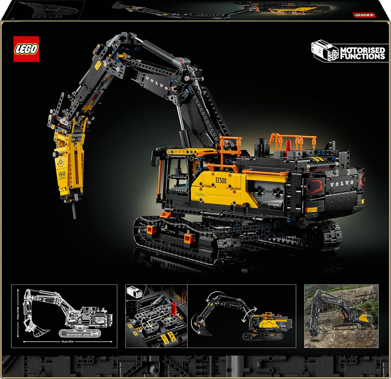 LEGO 42175 Technic Porsche 963 Rennwagen-Bauset LEGO Technic 42175 Porsche 963 Langstrecken-Rennwagen in Rot, Weiß und Schwarz mit realistischen Details