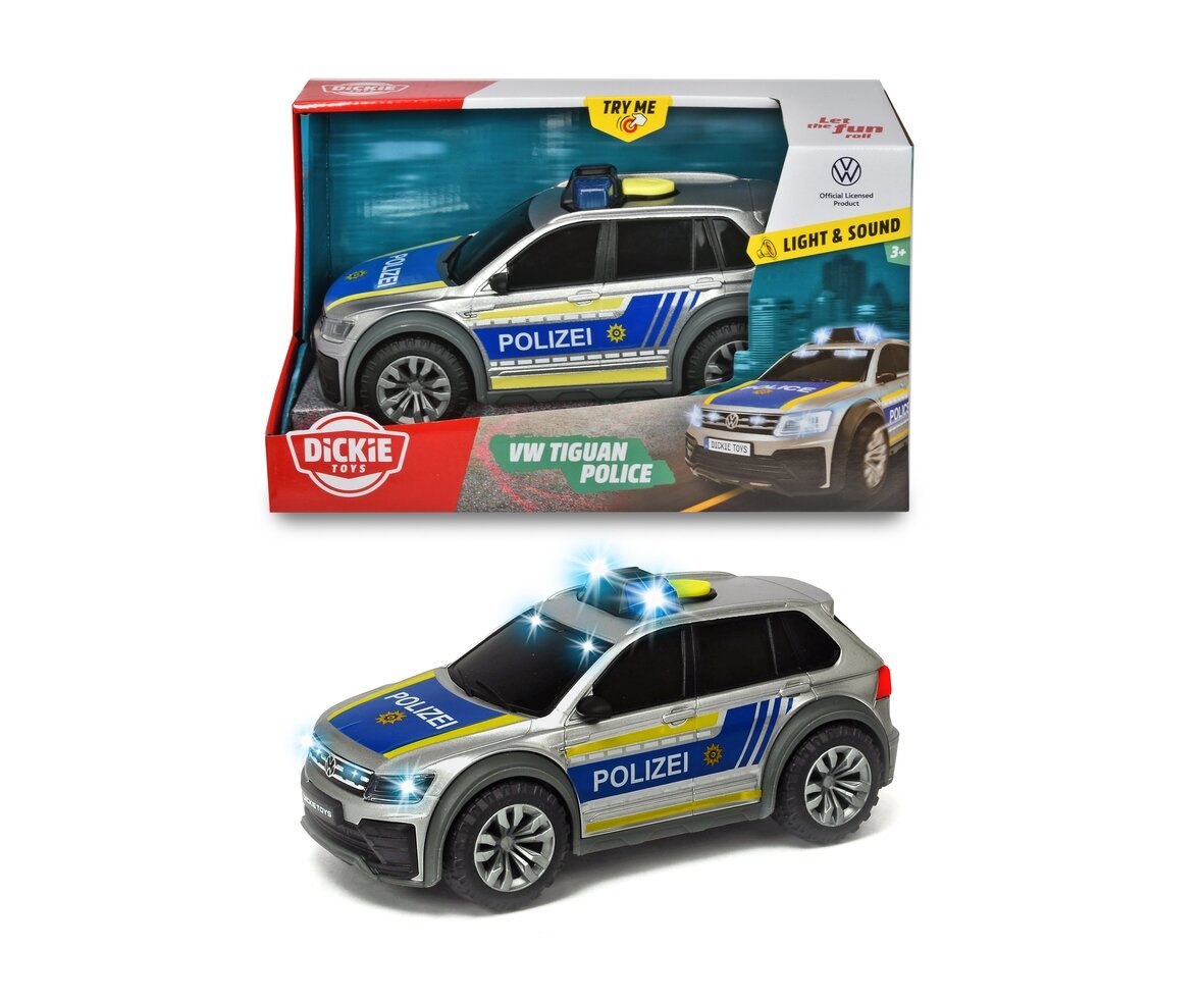 Dickie Toys VW Tiguan Police 203714013 Dickie, Toys, VW, Tiguan, Police, 203714013, Auto, Transport, Fahrzeug, Auto, der, Polizei