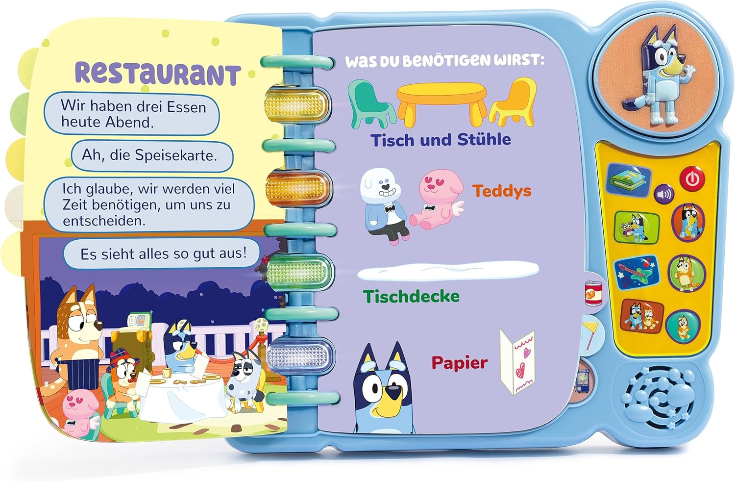 VTech Bluey Lernspielbuch