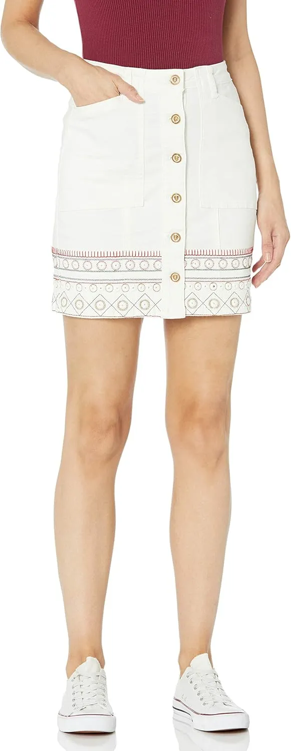 Desigual Damen Rock „Boho Maxi“ - Weiß 22SWFW02 GR. L